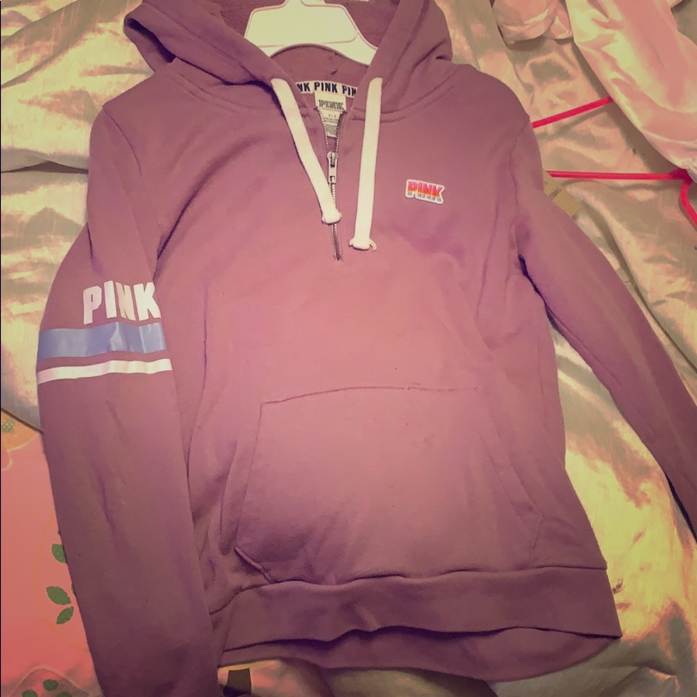 Pink hoodie